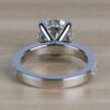 1.28 CT Round Brilliant Cut Hidden Halo Moissanite Engagement Ring