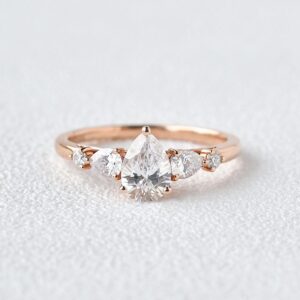 5 Stone Engagement Ring