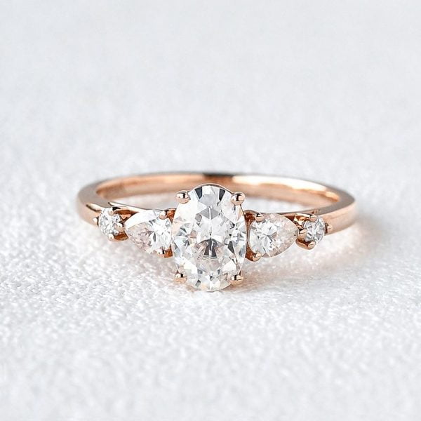 5 Stone Engagement Ring