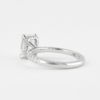 1.80 CT Radiant Cut Hidden Halo Moissanite Engagement Ring in 14K White Gold