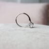 3.0CT Radiant Cut Halo Moissanite Engagement Ring