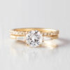 3 Stone Bridal Engagement Ring