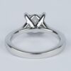 1.96 CT Princess Cut Solitaire Moissanite Split Shank Engagement Ring
